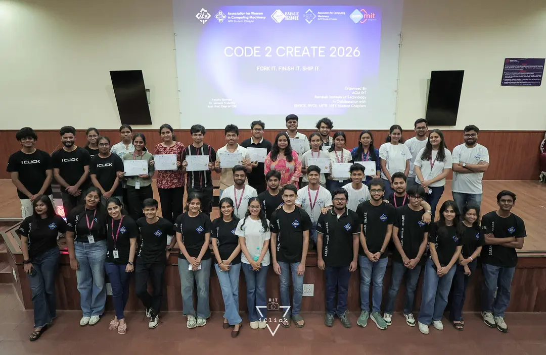 Code2Create winning teams group photo